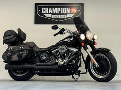 ＨＡＲＬＥＹ−ＤＡＶＩＤＳＯＮ　ＦＬＳＴＦＢ　ファットボーイロー　バンス＆ハインズ２ＩＮ１　ＲＳＤグリップ　ＨＤ純正パーツ多数　サイドバック　ＥＴＣ