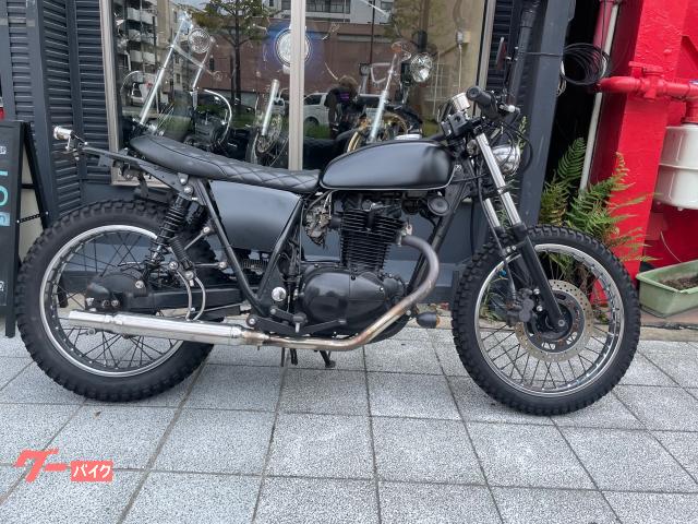 カワサキ ２５０ＴＲ スクランブラーカフェレーサーカスタム マットブラック カスタムメーター フルカスタム｜ＣＹＳ Ｍｏｔｏｒｃｙｃｌｅ  ｊａｐａｎ｜新車・中古バイクなら【グーバイク】