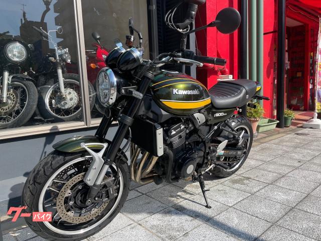カワサキ Z900RS キヤンデイトーングリーン ショート菅風