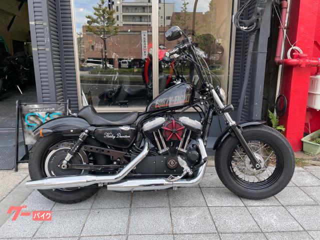 ＸＬ１２００Ｘ　フォーティエイト　ブラックｘレッド　ハイポジション　カスタム