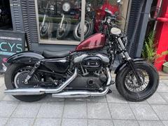 ＨＡＲＬＥＹ−ＤＡＶＩＤＳＯＮ　ＸＬ１２００Ｘ　フォーティエイト　レッドメタリック　ロボハンＳＴＹＬＥ　サイドナンバー　ナノウインカー装着　セキュリティ搭載　