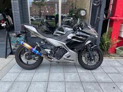 カワサキ　Ｎｉｎｊａ　２５０　ブラック×ガンメタ　カスタムマフラー装備　ＧＯＯＤ　ｓｏｕｎｄ