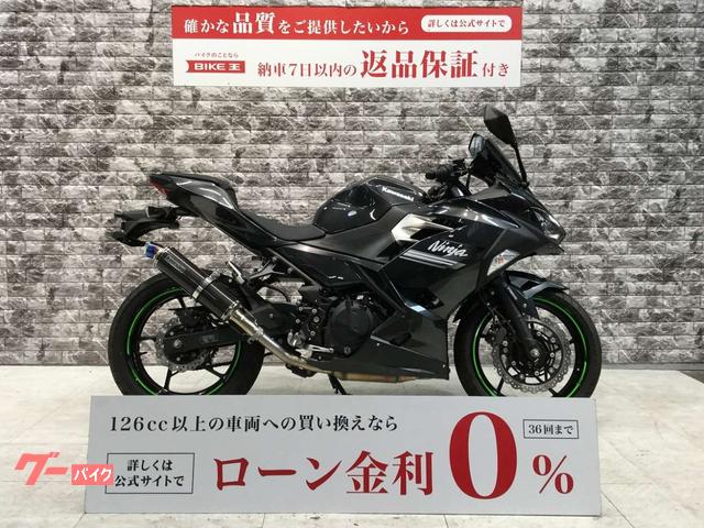 Ｎｉｎｊａ　２５０　ビームスマフラー　スクリーン　レバーマルチバー