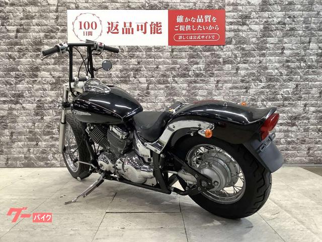 ドラッグスター400マフラー、ハンドル ヤマハ ドラッグスター400 ストレッチタンク ベントマフラー