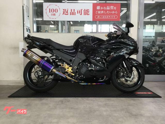 Ｎｉｎｊａ　ＺＸ−１４Ｒ　ワンオーナー　ワイバンマフラー　スクリーン　バックステップ　フェンダーレス　メットホルダー　スペアキー