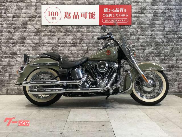 ＦＬＳＴＮ　ソフテイルデラックス　日本上陸１００ｔｈ記念限定カスタムペイントモデル　シリアルナンバー　スクリーン　エンジンガード