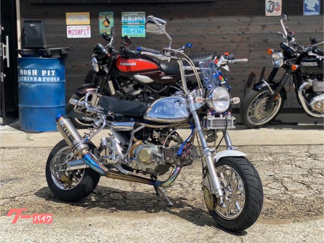 モンキー　１１０ｃｃボアアップ　フルカスタム車　６Ｖ