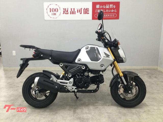 ホンダ グロム 2021年モデル リアキャリア USBポート ハンドル ホンダ グロム 2021年モデル リアキャリア USBポート ハンドル