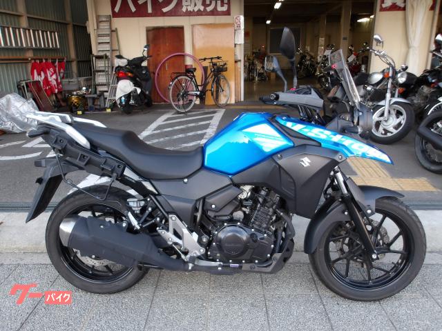 Ｖ−ストローム２５０　２０２１年モデル　ＡＢＳ　ＥＴＣ　純正スペアキー　インジェクション　水冷２気筒エンジン搭載