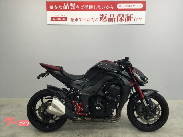 カワサキ Ｚ１０００ ２０１６年モデル ＺＲＴ００Ｆ 社外バック