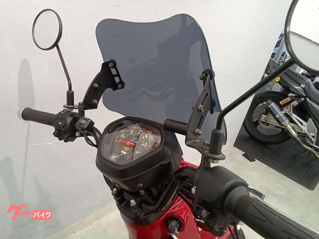 ホンダ クロスカブ110 ノーマルマフラー スクリーン リアボックス