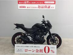 ヤマハ　ＭＴ−２５　２０２０年モデル　ノーマルマフラー車両　社外レバー　フェンダーレスキット　メーターバイザー装備