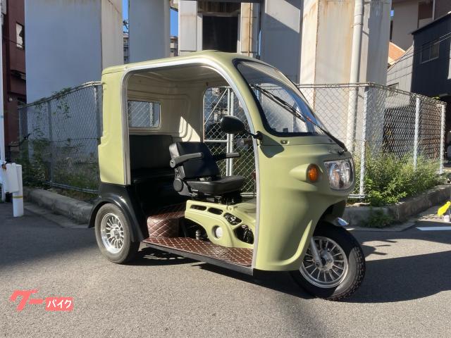 ＡＰトライク１２５　側車付き軽二輪　４ＡＴワンオーナー　自社対策済みマフラー交換済み