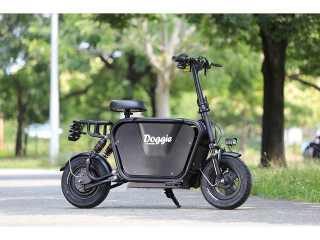 E-CarryBike Doggie本体マットブラックオプションアクセサリー付き ドギー E－CarryBike Doggie マットブラック 新車