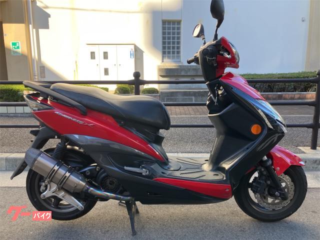 シグナスＸ　ＳＲ　カーボンエンドマフラー