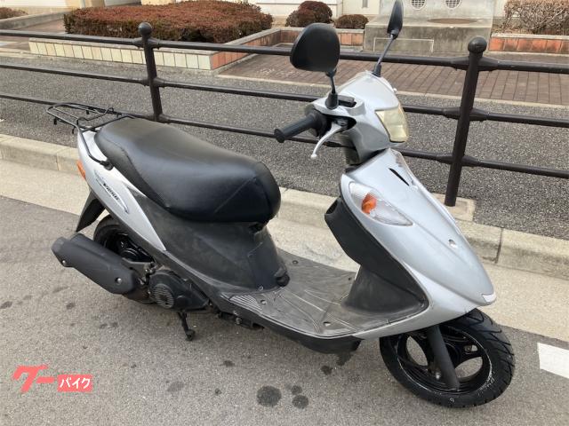 SUZUKI・v125G・カスタム車両・タイヤ前後新品・全国配達可能〜 スズキ アドレスV125G 前後タイヤ・ベルト新品 自賠責保険付き