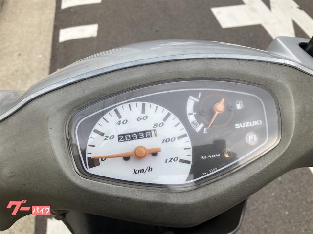 アドレスV125G 規制前K6 自賠責付 スズキ アドレスV125G 前後タイヤ・ベルト新品 自賠責保険付き