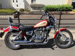 ヤマハ　ＸＶ２５０ビラーゴＳ　ＵＳＢ電源　プルバックハンドル　純正バックレスト　ノーマル車