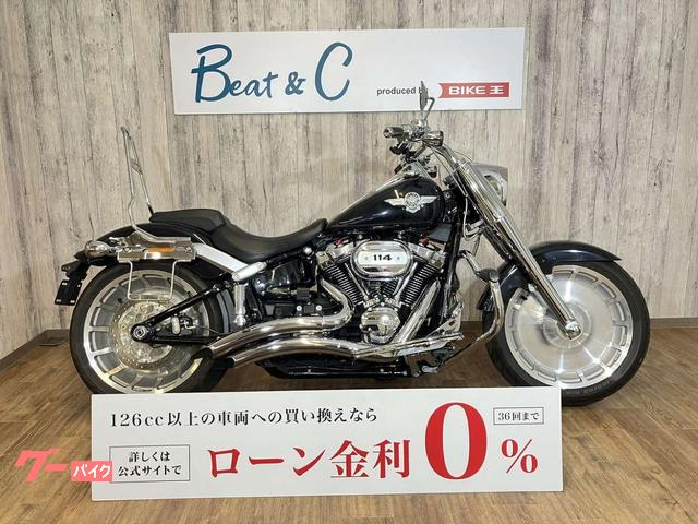 ＨＡＲＬＥＹ－ＤＡＶＩＤＳＯＮ ＦＬＦＢＳ ソフテイルファットボーイ １１４□バッテリー新品□バンス＆ハインズフルエキマフラー□エンジンガード□ドラッグバーハンドル ｜Ｂｅａｔ＆Ｃ  京都八幡店｜新車・中古バイクなら【グーバイク】