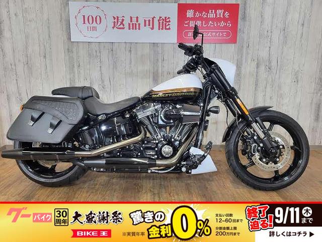 ＣＶＯ　ＦＸＳＥ　プロストリートブレイクアウト・バッテリー新品・ハーレー純正両側サイドバック・サイドナンバー