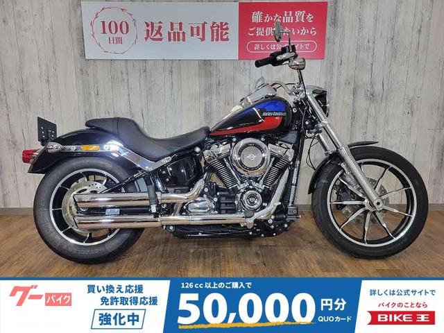 ＦＸＬＲ　ソフテイル　ローライダー・バッテリー新品・バンスマフラー・サイドバックサポート！！