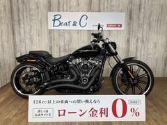 ＨＡＲＬＥＹ−ＤＡＶＩＤＳＯＮ　ＦＸＢＲ　ソフテイル　ブレイクアウト■バッテリー新品■バンスマフラー■アレンネスエアクリ■サイドナンバー■社外ウインカー