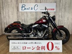 ＨＡＲＬＥＹ−ＤＡＶＩＤＳＯＮ　ＦＬＳ　ソフテイルスリム■バッテリー新品■エンジンガード■サイドバックサポート■ＵＳＢポート