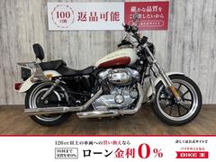 ＨＡＲＬＥＹ−ＤＡＶＩＤＳＯＮ　ＸＬ８８３Ｌ　スーパーロー■バッテリー新品■シーシーバー■スクリーミンイーグルマフラー■サイドバック■エンジンガード■