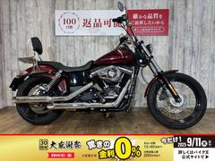 ＨＡＲＬＥＹ−ＤＡＶＩＤＳＯＮ　ＦＸＤＢ　ストリートボブ・バッテリー新品・クロームワークスマフラー・キャリア付きＣＣバー