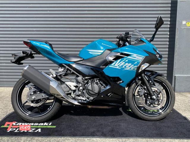 カワサキ Ｎｉｎｊａ ４００ ２０２１年モデル ＥＴＣ２．０車載器 ＵＳＢ電源 マルチバーホルダー パールナイトシェードティール｜カワサキ プラザ大阪鶴見｜新車・中古バイクなら【グーバイク】