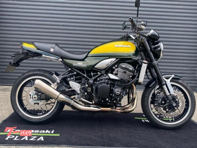 Ｚ９００ＲＳ　Ｙｅｌｌｏｗ　Ｂａｌｌ　ＥＤ　２０２４年　カワサキプラザ認定中古車　グリップヒーター　ＵＳＢ　コアガード　スライダー