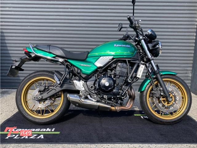 Ｚ６５０ＲＳ　２０２３年モデル　カワサキプラザ認定中古車　エンジンスライダー　グラブバー　ＵＳＢ電源２個　ラジエターコアガード