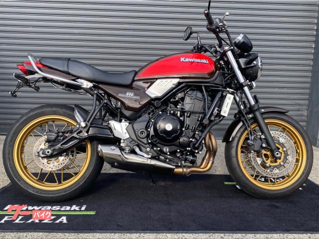 Ｚ６５０ＲＳ　５０ｔｈ　２０２２年モデル　キヤンデイーダイヤモンドブラウン　カワサキプラザ認定中古車　ヨシムラフェンダレスキット