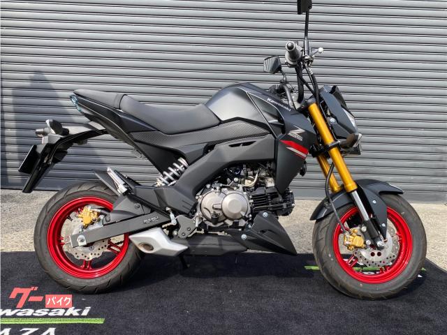 Ｚ１２５ＰＲＯ　カワサキプラザ認定中古車　ＬＥＤヘットライト　ＬＥＤナンバー灯　ＬＥＤポジションランプ　ヘルメットホルダー　ＵＳＢ