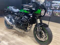 カワサキ　Ｚ９００ＲＳ　ＣＡＦＥ　２０２５年モデル　エボニー　キャンディライムグリーン　ＥＴＣ２．０車載器　トラクションコントロール標準装備