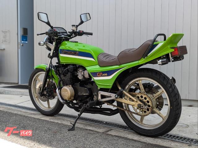 z400gp タンク　ライムグリーン Kawasaki Z400GP Custom Car Lime Green - YouTube