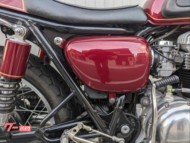 カワサキ W650 カフェレーサー アッパーカウル バックステップ