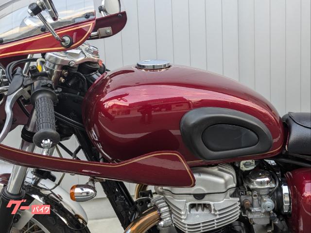 カワサキ W650 カフェレーサー アッパーカウル バックステップ