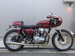 カワサキ　Ｗ６５０　カフェレーサー　アッパーカウル　バックステップ　シングルシート