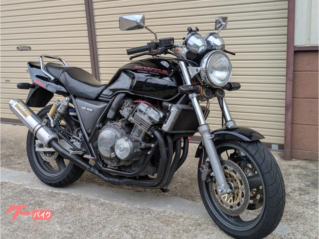 ＣＢ４００Ｓｕｐｅｒ　Ｆｏｕｒ　ＮＣ３１　黒　ブラック　バージョンＳ　　後期　ＷＲ’Ｓ　ダブルアールズ　社外　マフラー　スーフォア