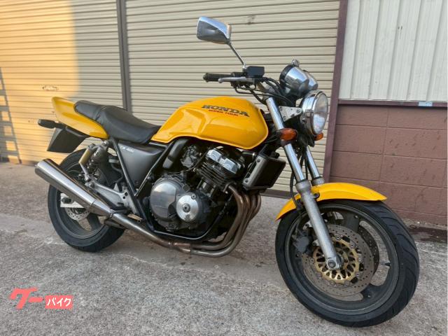ＣＢ４００Ｓｕｐｅｒ　Ｆｏｕｒ　ＮＣ３１　黄色　イエロー　車検有効　純正　マフラー　リアサス　ノーマル　スーフォア　ネイキッド