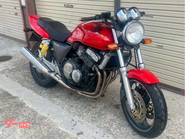 ＣＢ４００Ｓｕｐｅｒ　Ｆｏｕｒ　ＮＣ３１　赤　レッド　社外　リアサス　純正　マフラー　スーフォア　スーパーフォア　中古車
