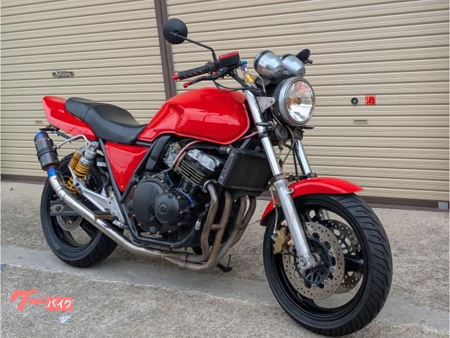 保証プラン選択可能♪　ＣＢ４００Ｓｕｐｅｒ　Ｆｏｕｒ　ＮＣ３１　赤　レッド　社外　マフラー　コンドル　オーリンズ　スーフォア