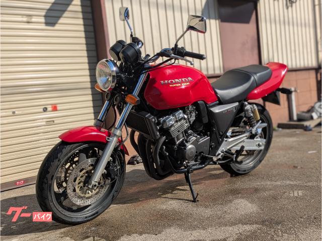 CB400SF 　NC31 　☆鳥取県発☆　赤ソリ　スーパーフォア　単車　400ｃｃ　ネイキッド 力強く個性的なフォルムのネイキッド・ロードスポーツバイク「ホンダ