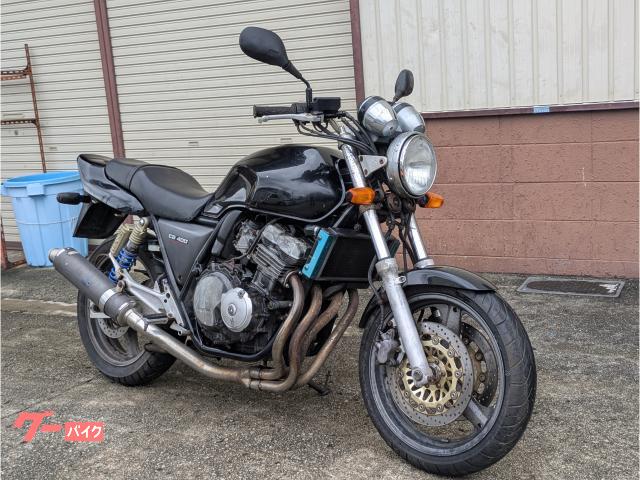 ＣＢ４００Ｓｕｐｅｒ　Ｆｏｕｒ　ＮＣ３１　車検整備付　ブラック　黒　社外　マフラー　リアサス　スーフォア　スーパーフォア　中古車