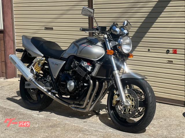 ＣＢ４００Ｓｕｐｅｒ　Ｆｏｕｒ　バージョンＳ　ＮＣ３１　シルバー　車検整備付　社外　マフラー　スマホホルダー　スーパーフォア