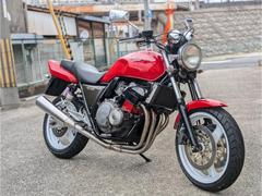 ホンダ　ＣＢ４００Ｓｕｐｅｒ　Ｆｏｕｒ　ＮＣ３１　レッド　白ホイール　社外リアサス　スーフォア　ネイキッド　スーパーフォア　中古車