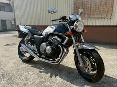 ホンダ　ＣＢ４００Ｓｕｐｅｒ　Ｆｏｕｒ　ＮＣ３１　グレー　青　社外マフラー　モリワキ　タックロールシート　スーフォア　ネイキッド　中古車