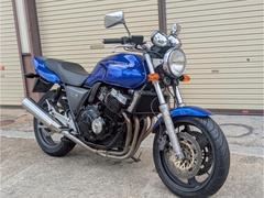 ホンダ　ＣＢ４００Ｓｕｐｅｒ　Ｆｏｕｒ　ＮＣ３１　青　ブルー　社外リアサス　ＹＳＳ　純正マフラー　スーフォア　ネイキッド　中古車