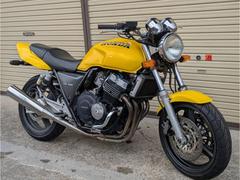 ホンダ　ＣＢ４００Ｓｕｐｅｒ　Ｆｏｕｒ　ＮＣ３１　黄色　イエロー　純正マフラー　社外リアサス　スーフォア　ネイキッド　中古車　ホンダ